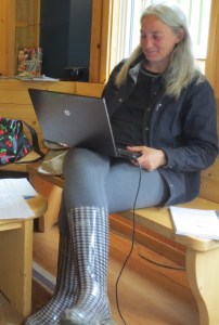 Jessica Simon. reporter/novelist at Bean North