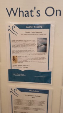 Posters for the library event!